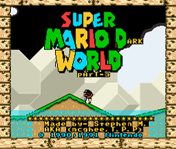 Super Mario Dark World (Part 3) (Hack)